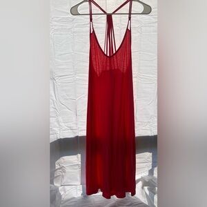 Lascana Coral Strappy tank midi dress M 6 NWOT